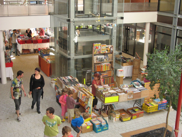 Stands de bouquinistes