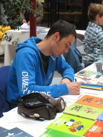 Laurent Richard en dédicace