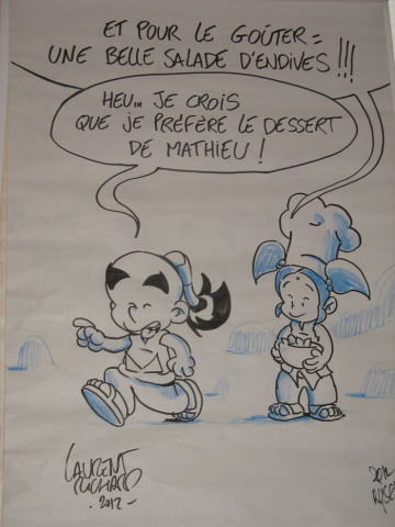 Rock'n Toques, dessin de Laurent Richard