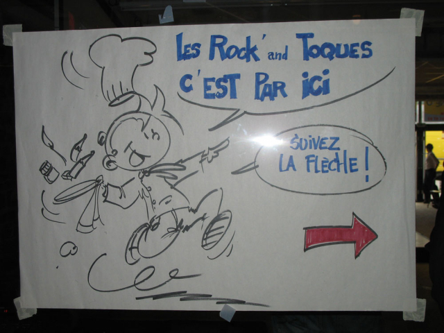 Rock'n Toques, dessin de Christophe Lazé