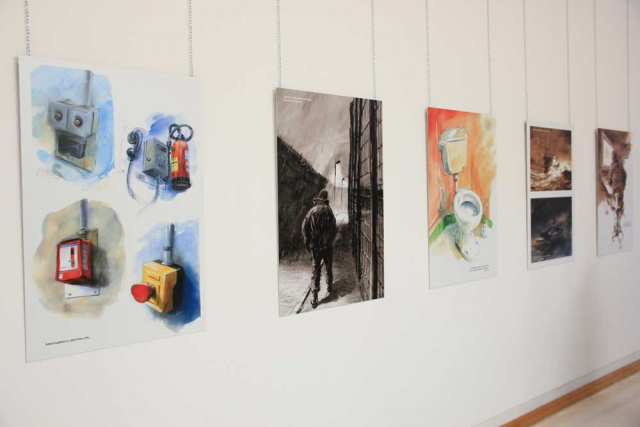 L'exposition Carnets de prison, par Gildas Chasseboeuf