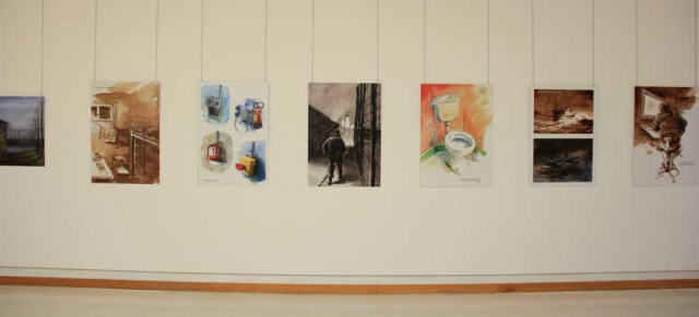 L'exposition Carnets de prison, par Gildas Chasseboeuf