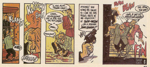 Dessin de Serge Clerc