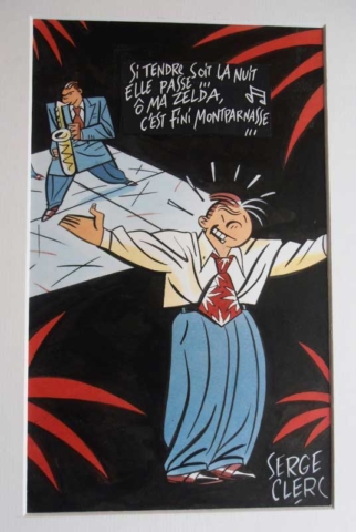 Dessin de Serge Clerc