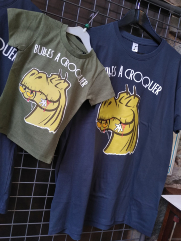 Les T-shirts Bulles à Croquer